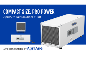 AprilAire’s New E050 Dehumidifier Brings Professional Humidity Control to the Smallest, Hard-to-Reach Areas