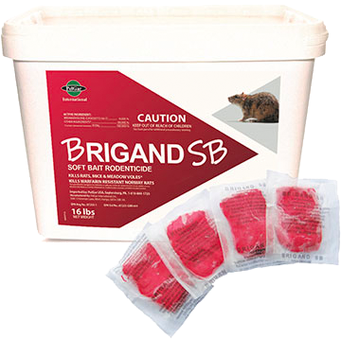 Brigand SB Soft Bait Rodenticide - 16 lb